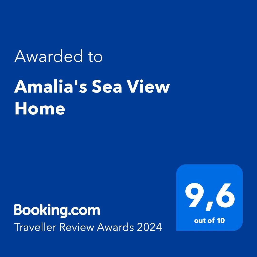Amalia'S Sea View Home Rethymno Exterior foto